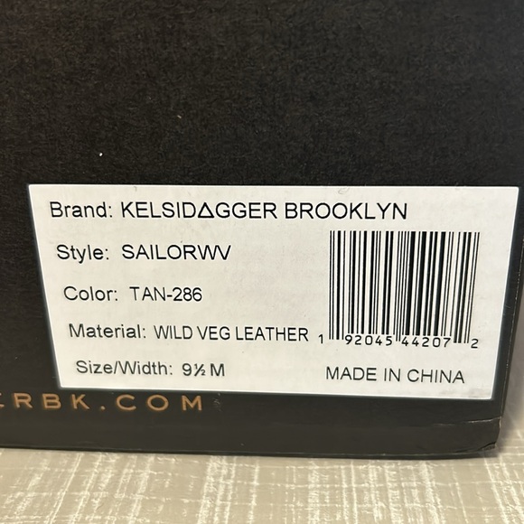 *YEAR END CLEARANCE SALE* 
NWB Kelsi Dagger Brooklyn Sailor Platform Sandal 9.5M - Picture 6 of 6